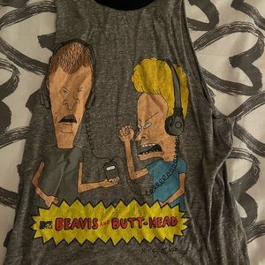Beavis & Butthead tank top